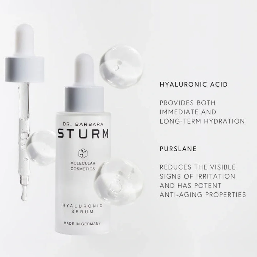 $27❤️‍🔥 Dr. Barbara Sturm Hyaluronic Serum 💧 NEW IN BOX Molecular Hydration - Picture 3 of 6